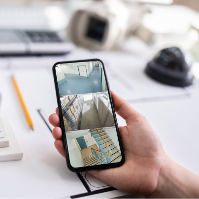 Ogden security camera feed on cell phone